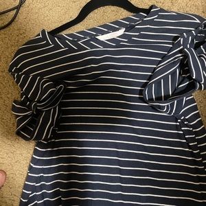Womens Flowy Striped Dress